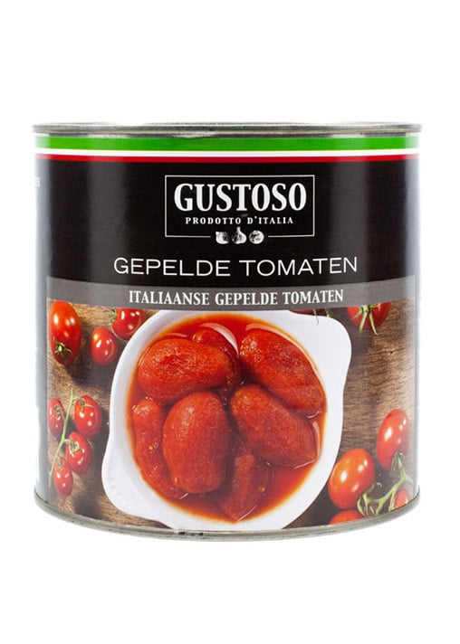 Soleggiato Hele gepelde tomaten