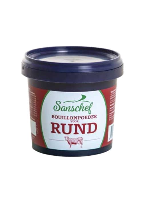 Sanschef bouillonpoeder rund