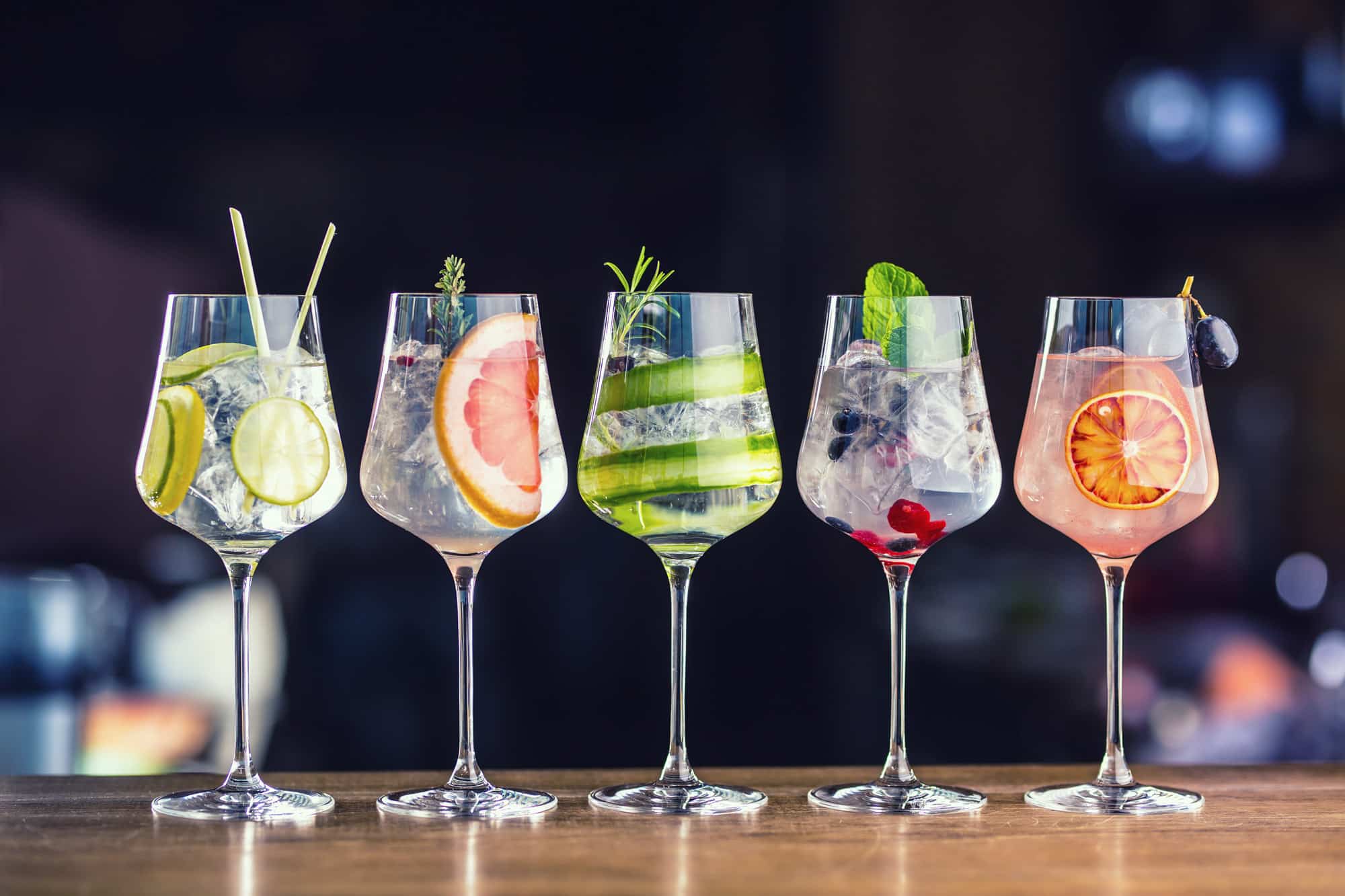 Cocktails gemaakt met gedistilleerde dranken van VHC Jongens