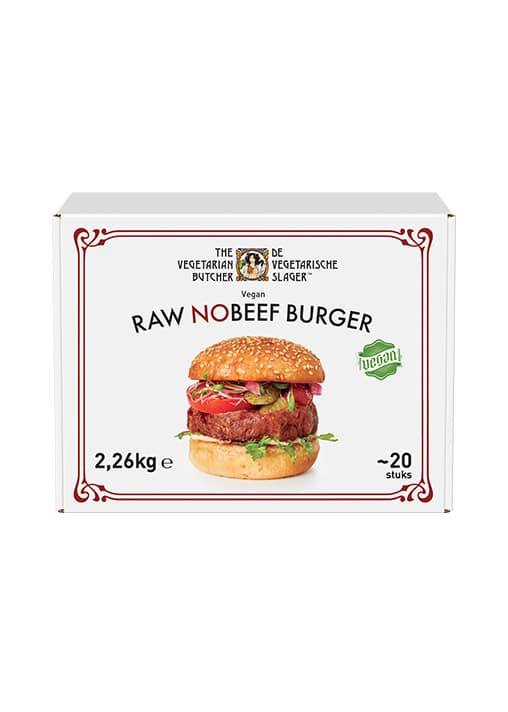 Unilever - De Vegetarische Slager - Raw Nobeef Burger