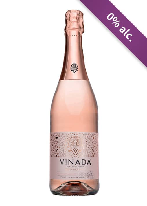 Vinada Sparkling Rosé - 0% Alcohol (Piccolo)
