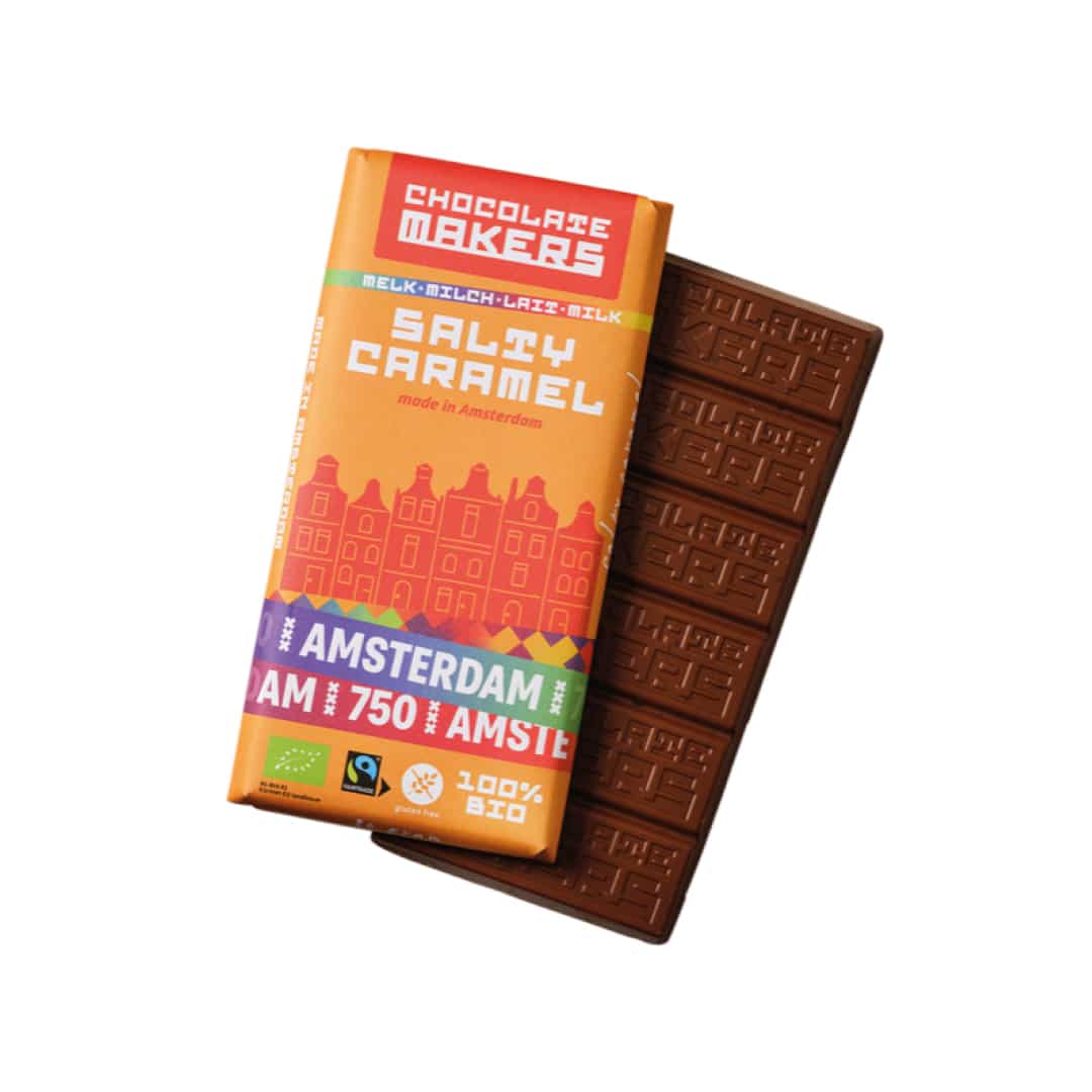 Chocolade reep Amsterdam 750