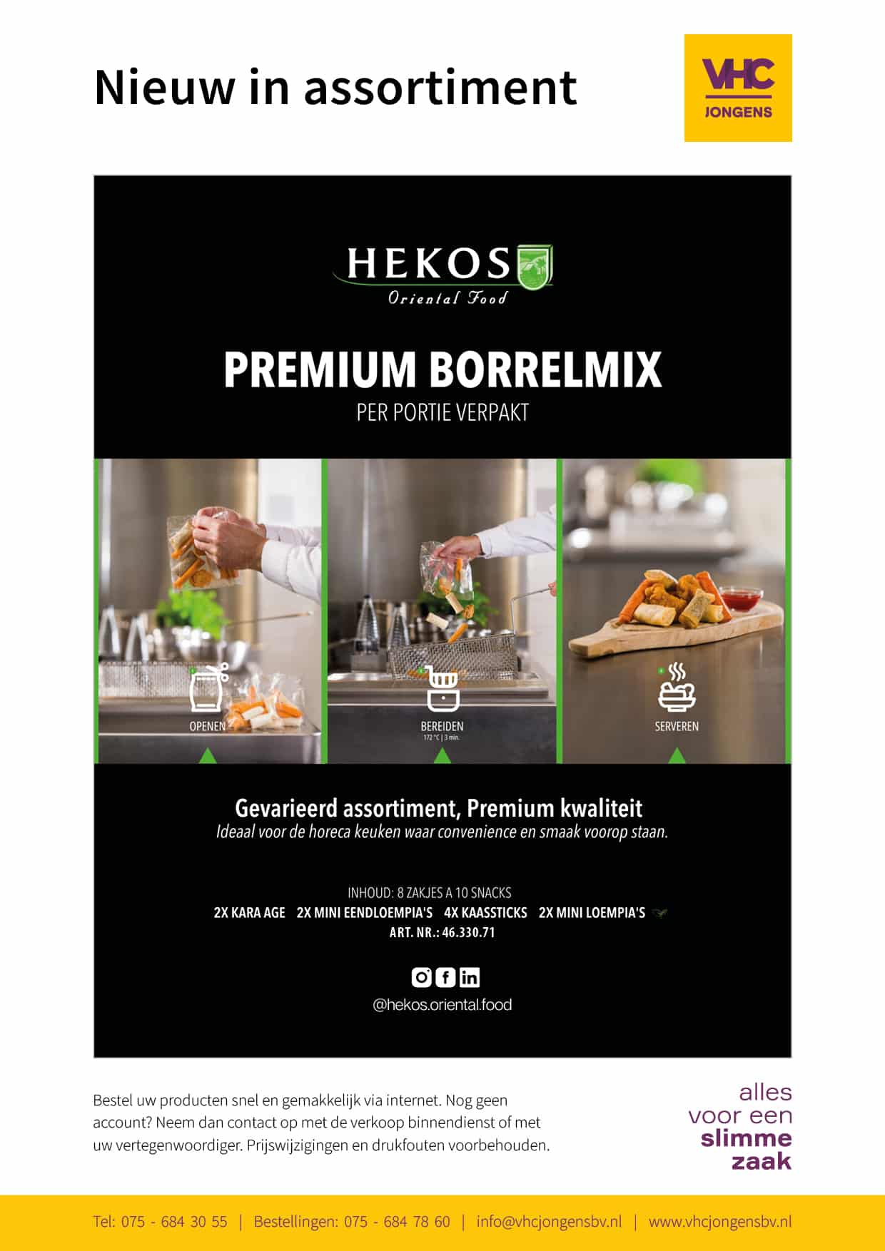 Hekos premium borrelmix